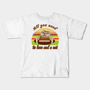 Cats are experts to rest Kids T-Shirt